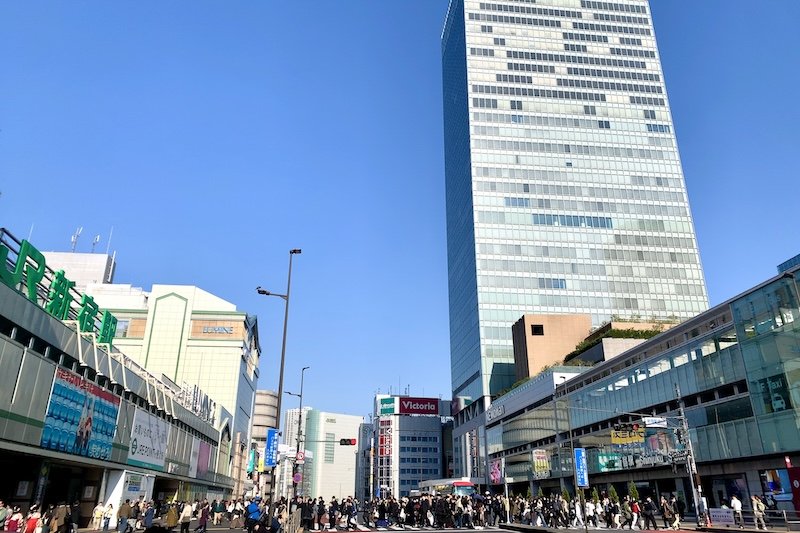 「新宿」駅