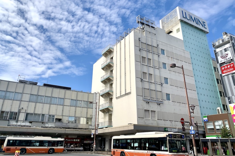 駅直結の商業施設「ルミネ大宮」