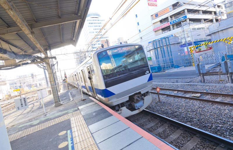 「松戸」駅からはJR上野東京ライン直通電車も利用できる
