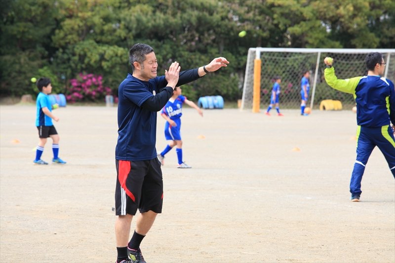 磯辺FC　インタビュー　テニスボールを使った練習