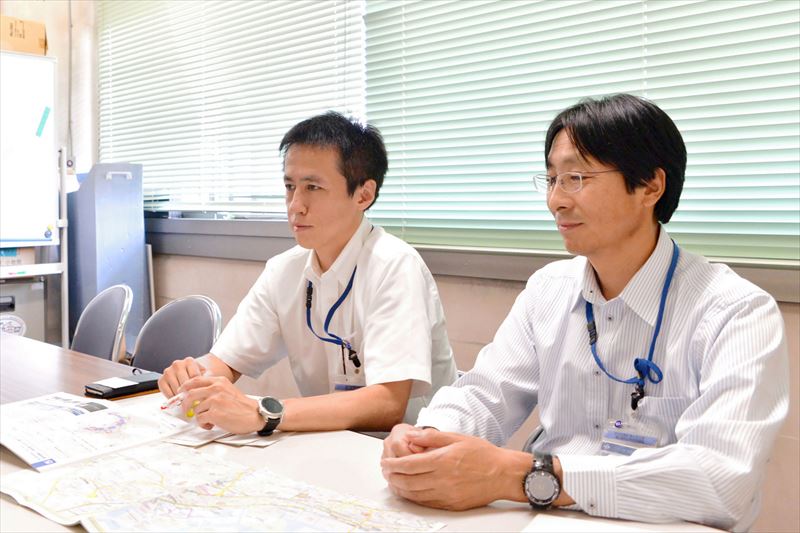 今回お話を伺った横浜市都市整備局都心再生部都心再生課の遠藤さんと渡邊さん