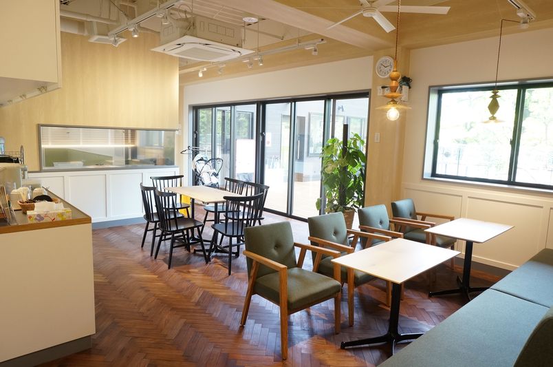 地域の人たちにも開放している「TSUMUGI CAFE（つむぎカフェ）」 