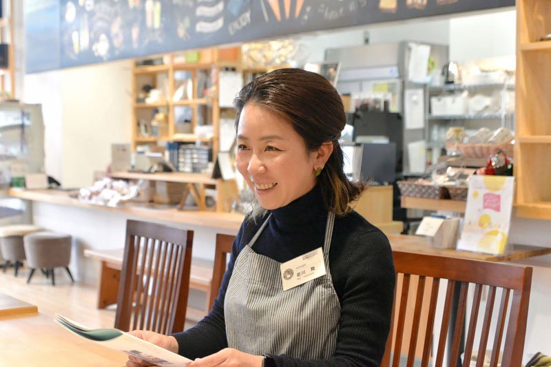 「新川崎タウンカフェ」マネージャーの岩川さん