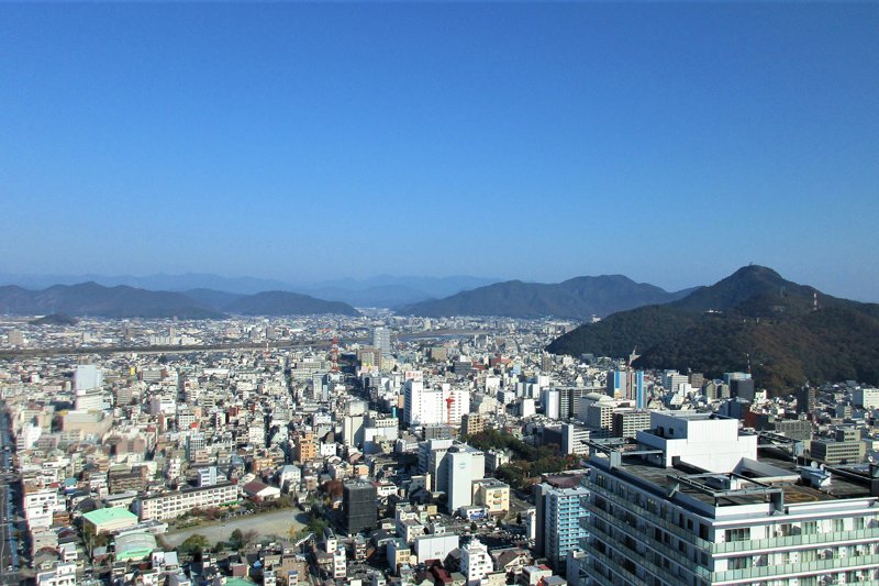 「岐阜シティ・タワー43（43階からの眺望）」