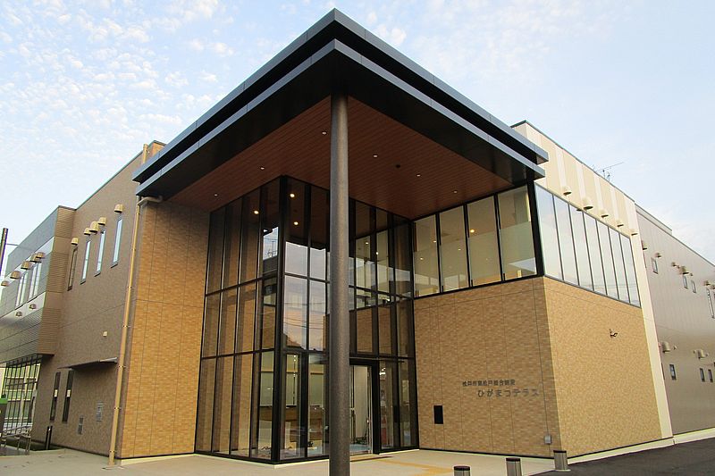 図書館・東松戸支所・青少年プラザを併設した複合施設「ひがまつテラス」が2021年12月にオープン！　※画像提供：松戸市