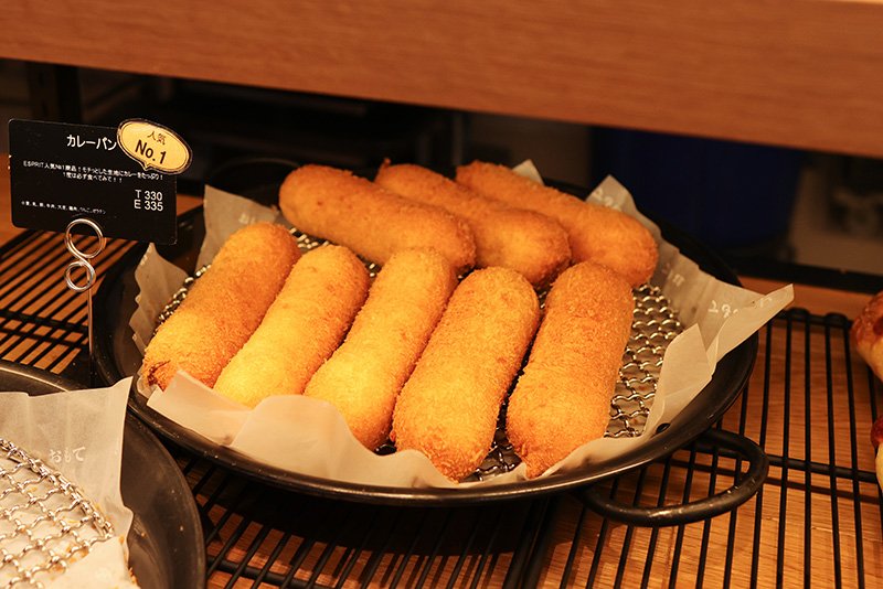 「ESPRIT 名古屋店」で一番人気の「カレーパン」