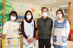 「地域子育て支援センター つぼみ」の皆様