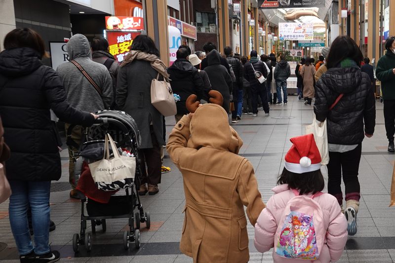 縦・横に走る通りや商店街の連携によるにぎわいづくり