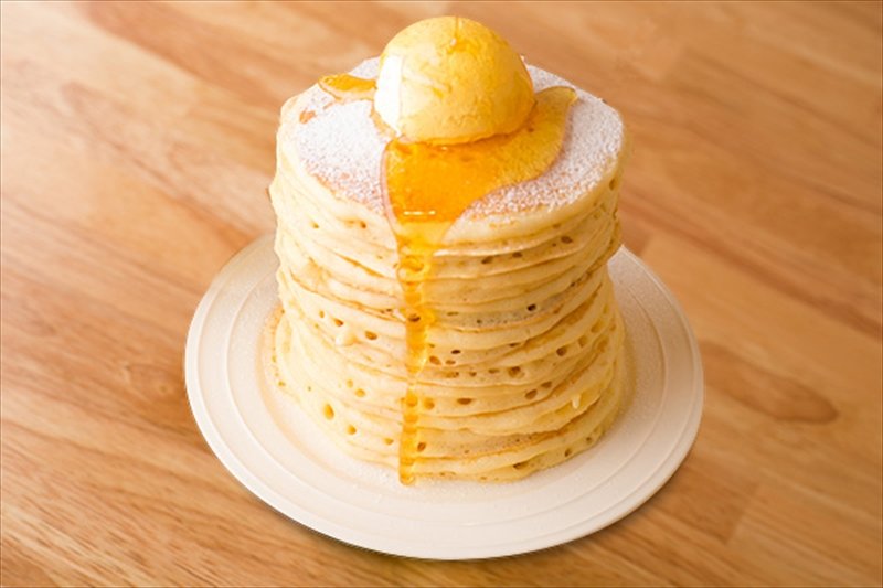 10段の「PANCAKE☆タワー」