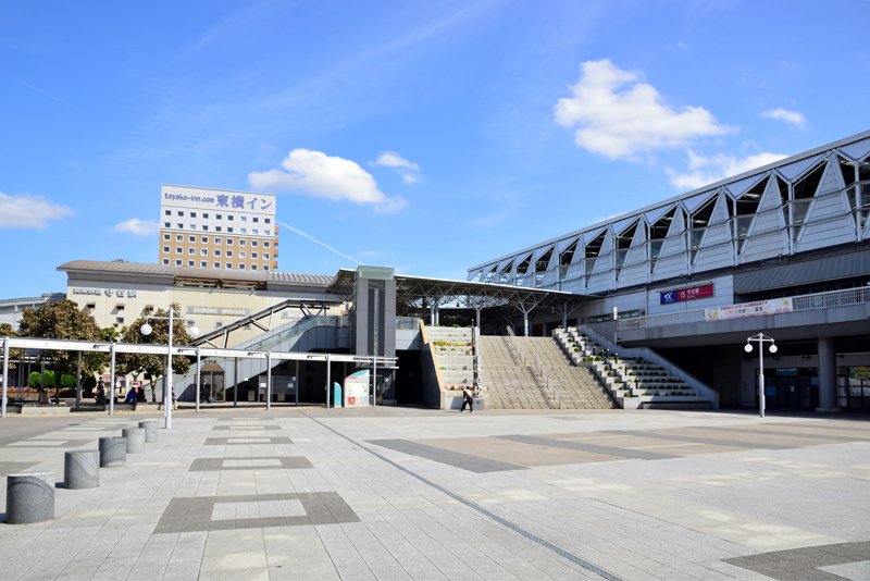 つくばエクスプレスと関東鉄道常総線の「守谷」駅