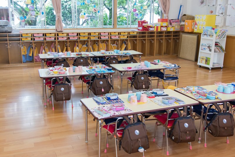 「厚徳幼稚園」の教室の様子
