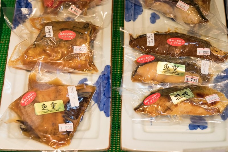 店内で調理し、素早く真空パックにした商品も、調理が楽で美味しい