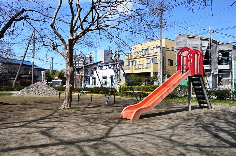 子どもの遊び場として人気が高い「沼公園」