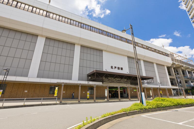 「北戸田」駅バスロータリ―