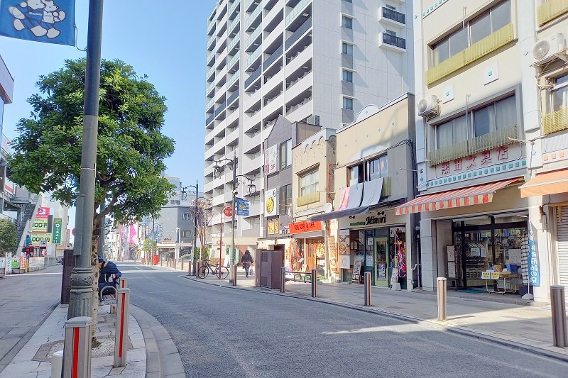 「熊谷駅西通り商店街」