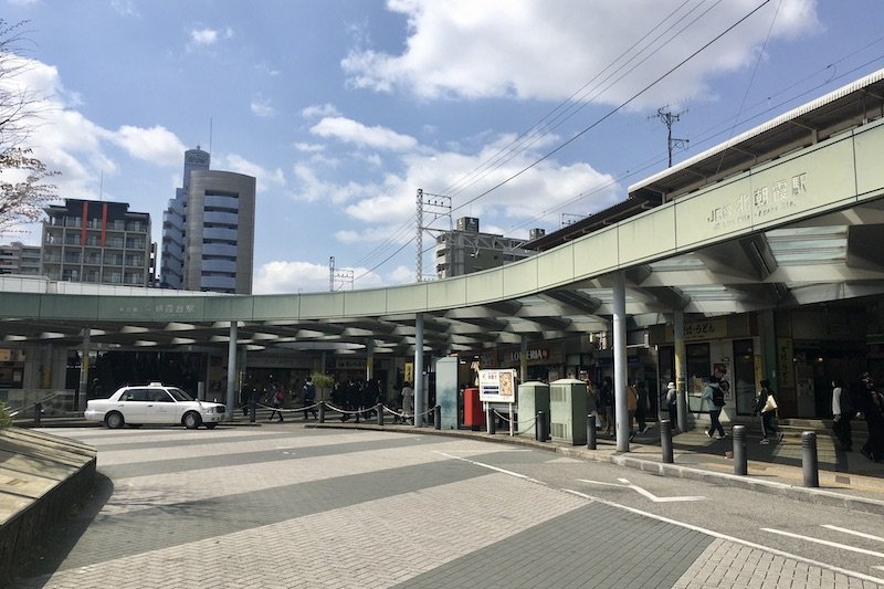 隣り合う「朝霞台」駅と「北朝霞台」駅