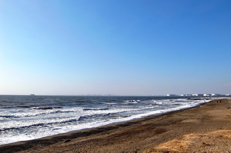 東京湾岸に広がる「幕張の浜」