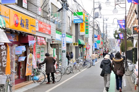 鷹の台駅前商店街