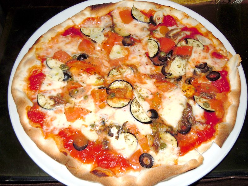 人気のナポリ風ピザ
