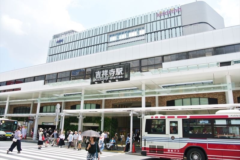 JR中央線と京王井の頭線が乗り入れる「吉祥寺」駅