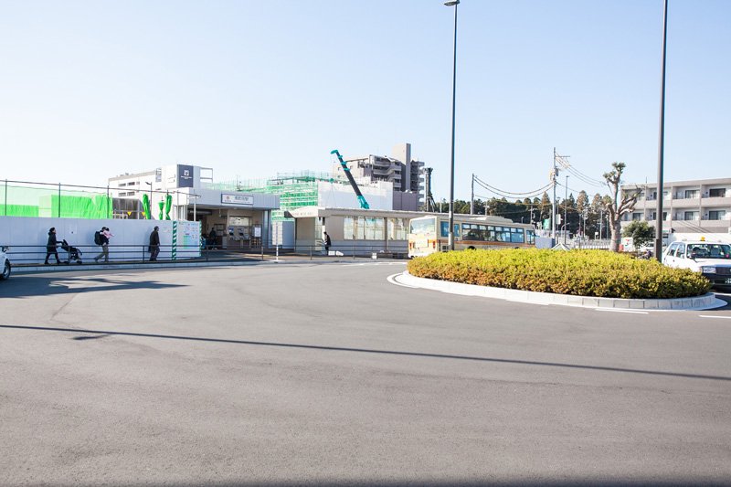 「南町田」駅北口の駅前広場