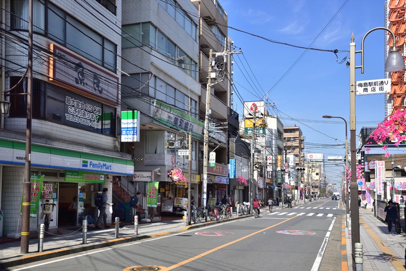 梅島駅前通り商店街