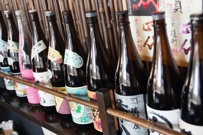 厳選された40種以上の日本酒