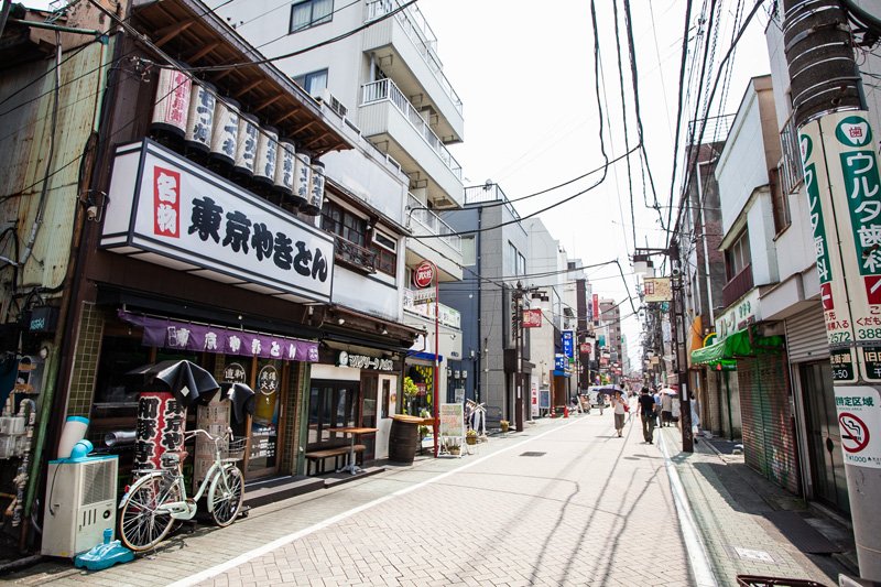 旧日光街道沿いに広がる「宿場町通り北千住サンロード商店街」