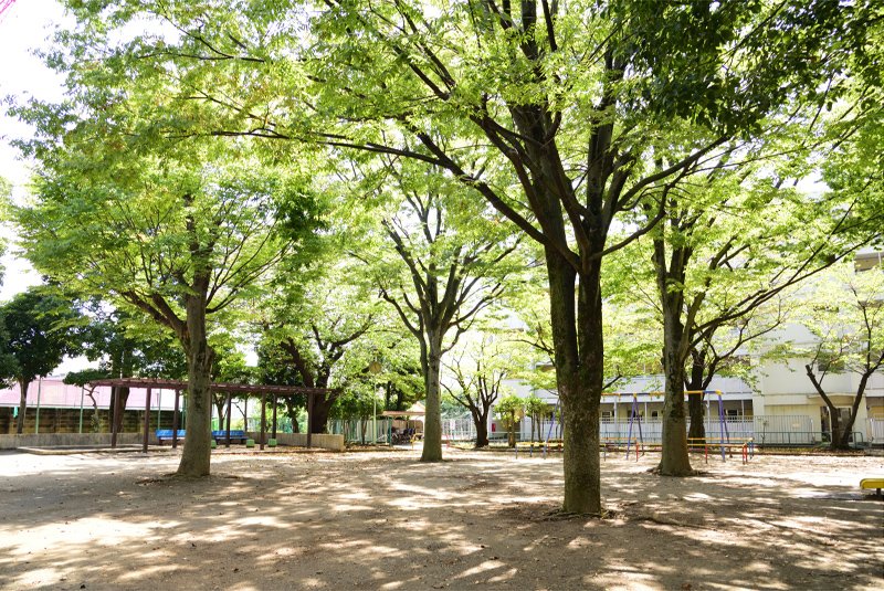 緑豊かな「中馬込貝塚公園」