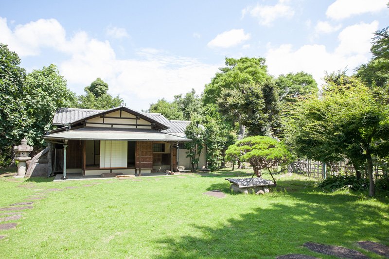 池上梅園 茶室（聴雨庵）