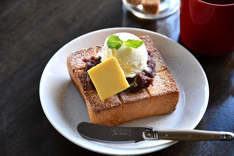 店長一押しの「あんバタートースト」