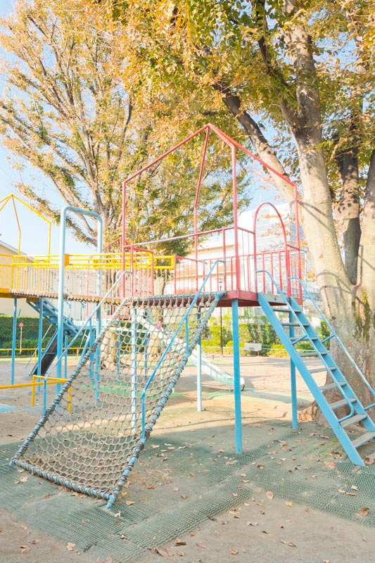 子供の遊び場に適した規模の「荏原中央公園」