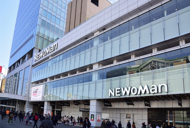 新宿駅周辺「NEWoMan」
