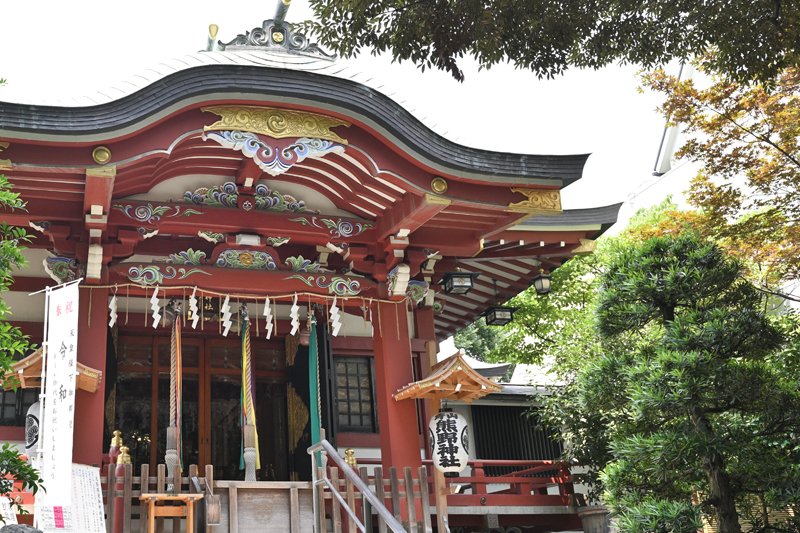 「青山熊野神社」