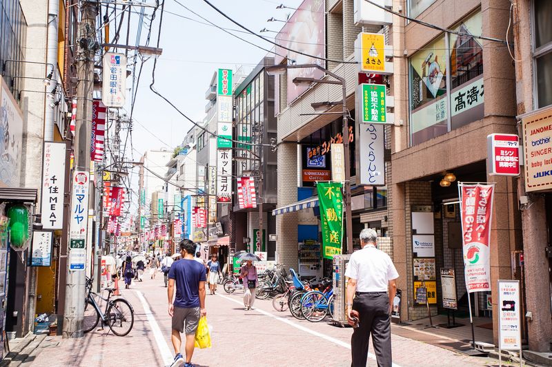 北千住宿場町商店街（サンロード商店街）