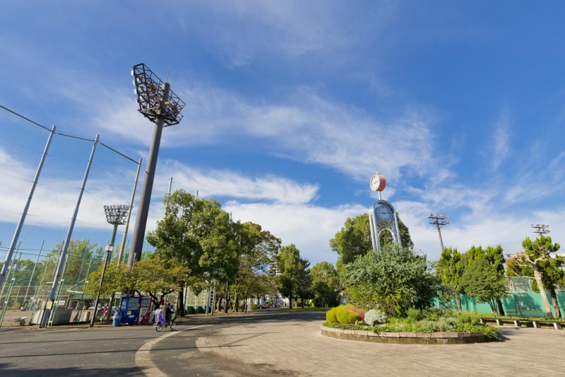 園内にスポーツ施設が揃う「東綾瀬公園」