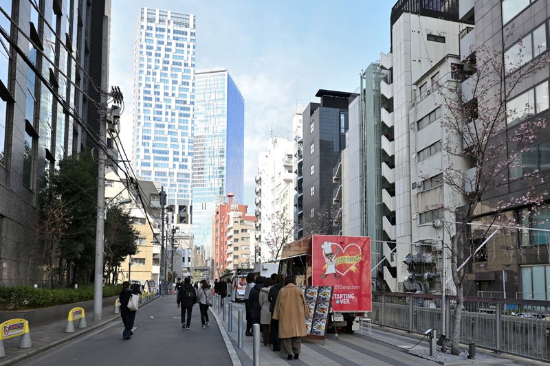 「渋谷川リバーストリート」の風景