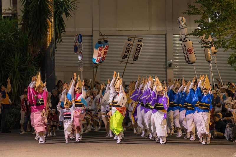 多種多様な連が参加する