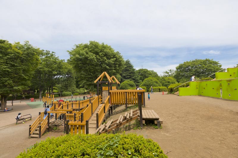 休日は多くの家族でにぎわう「都立小金井公園」
