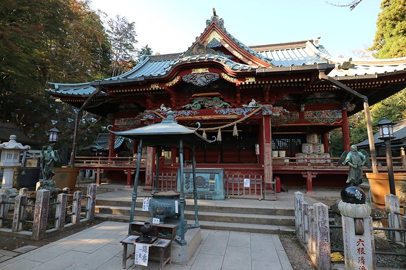 日本遺産構成文化財に登録されている「薬王院飯縄権現堂」