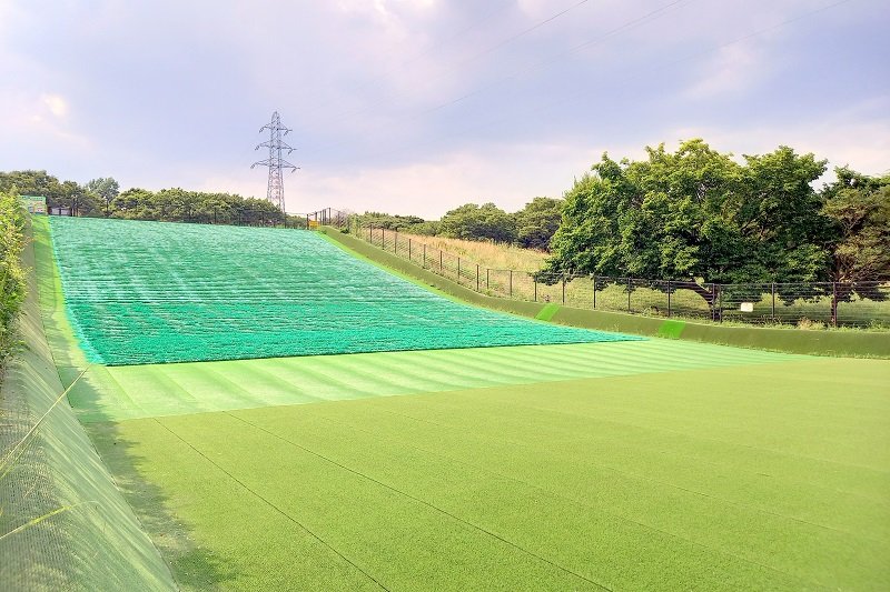 「小金井公園」のソリゲレンデ