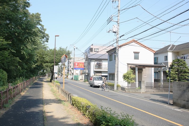 小平御幸町の住宅地の街並み