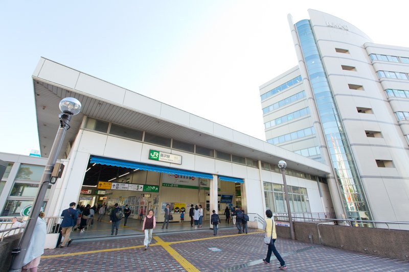 「藤沢」駅からは
JR東海道線と小田急江ノ島線で東京方面に直結