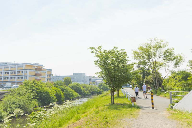 鶴見川青少年サイクリングコース（市が尾町付近）