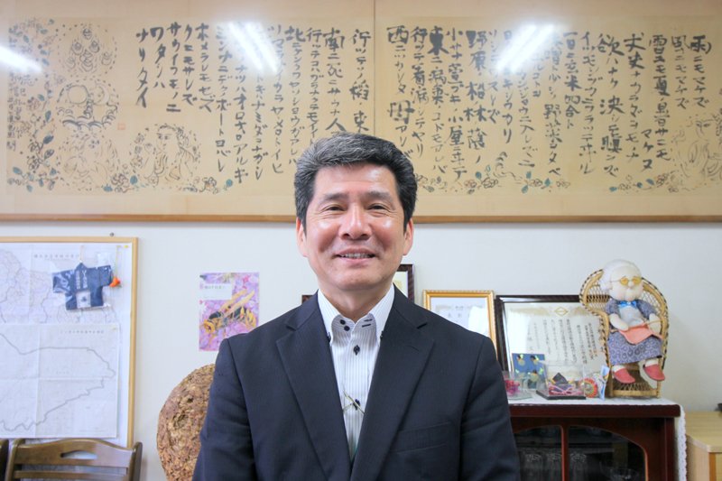 2019年4月から同校の校長を務める重田英明先生