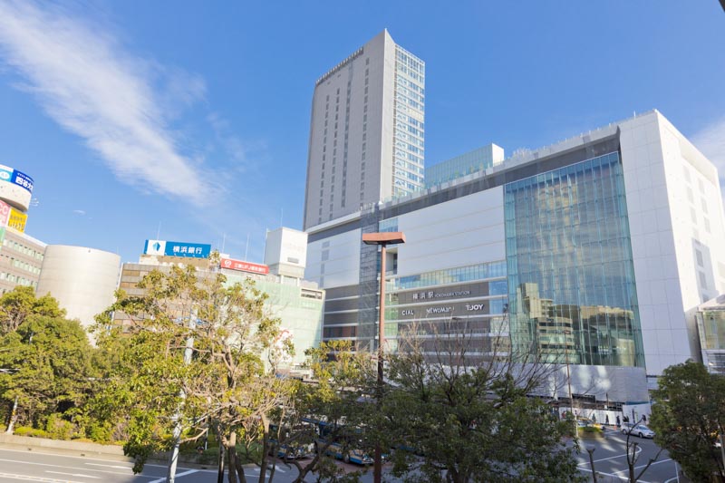 大ターミナル「横浜」駅に隣接し、みなとみらいエリアや山下町エリアも身近な横浜きた西口エリア