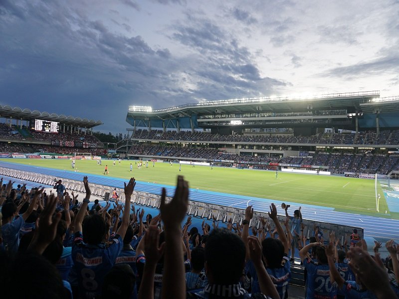 川崎フロンターレの試合（CC BY インターネット川崎ガイド）