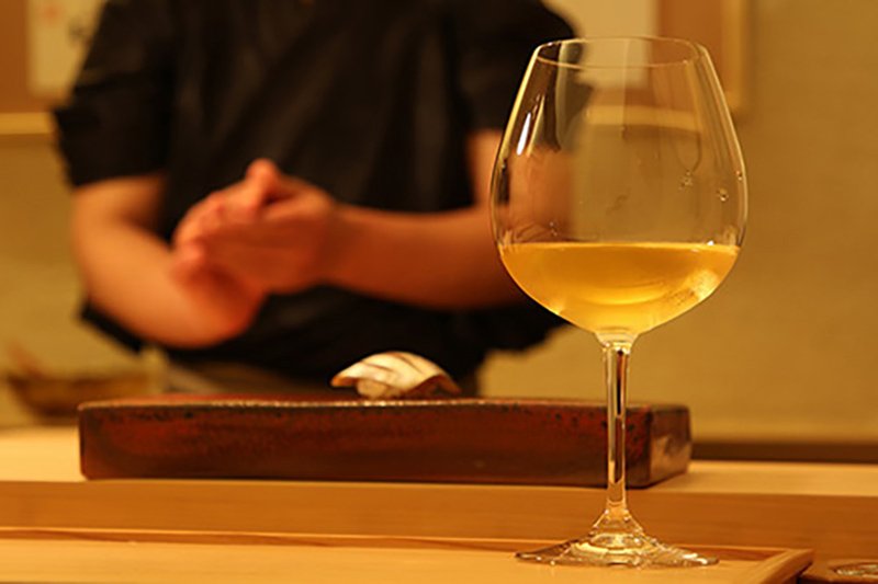 「寿し道 桜田」のワイン