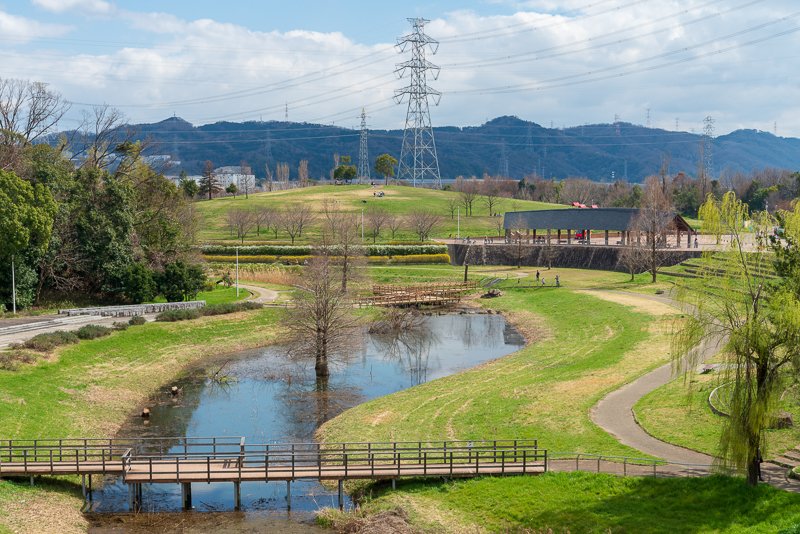 緑豊かな「山田池公園」