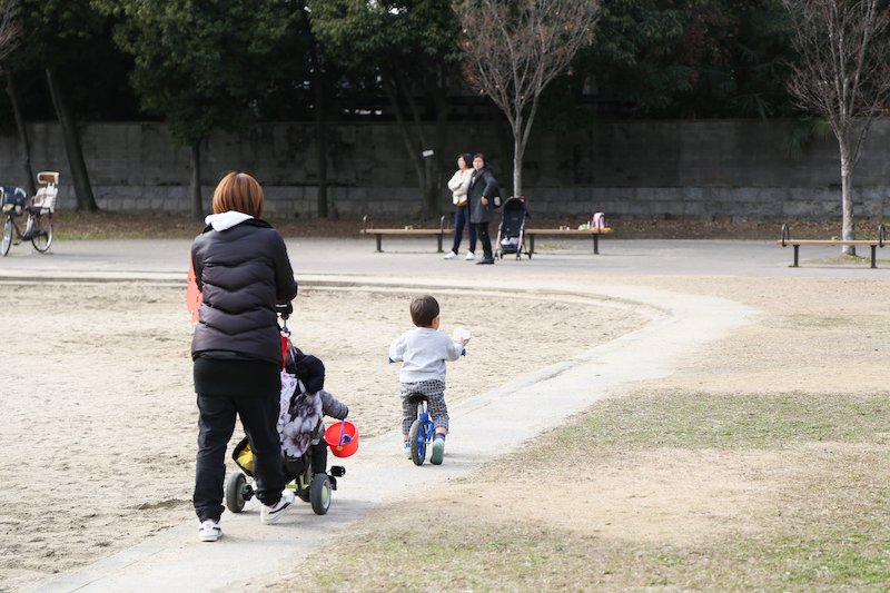 子どもの遊び場としても人気の「住之江公園」